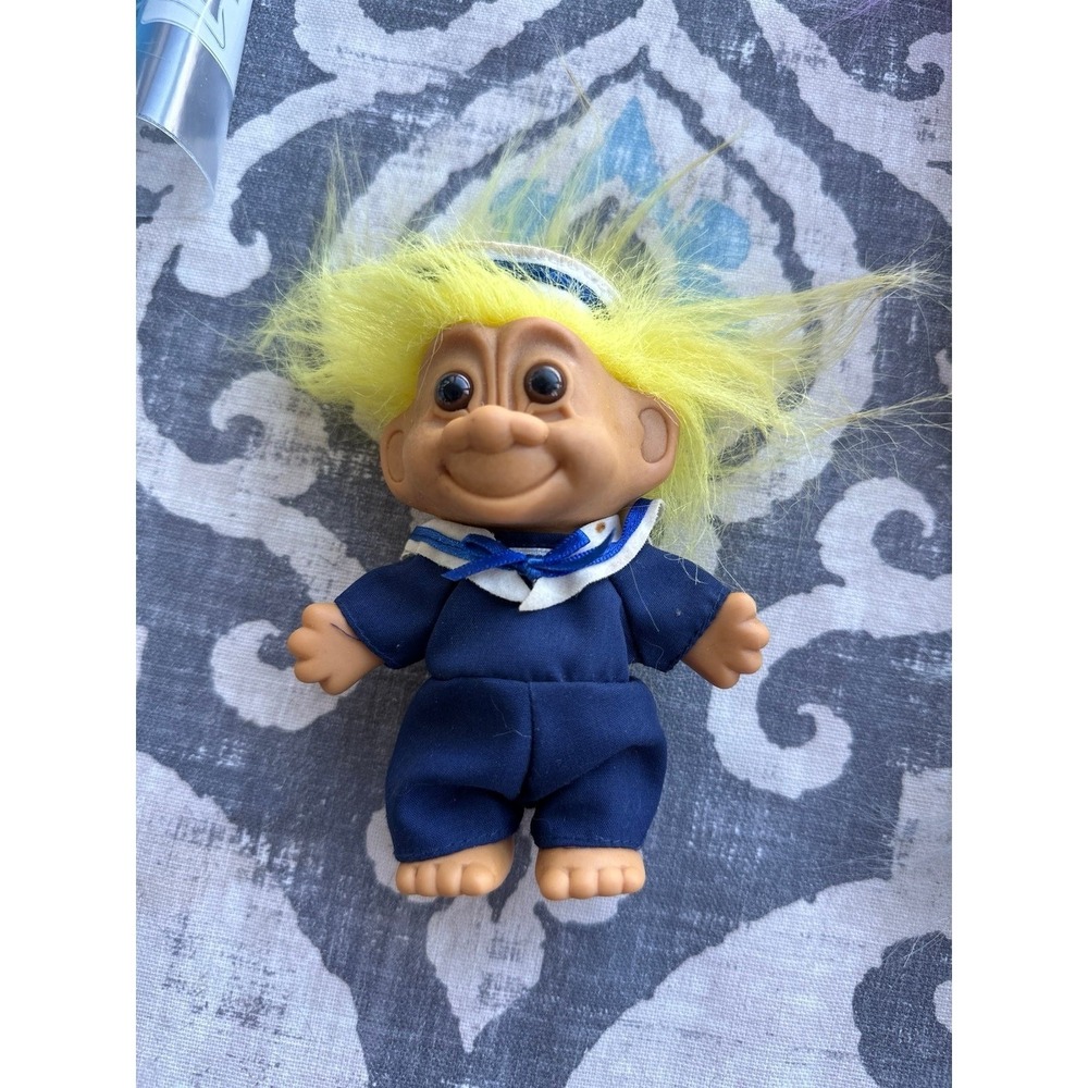 Rare Vintage Sailor Russ Troll Doll